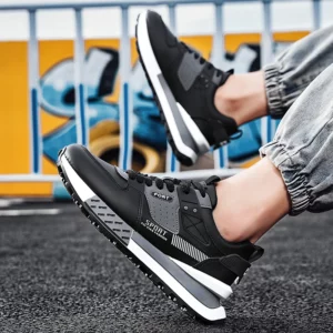 PARZVIAL New Men Sneakers Autumn Breathable Running Clunky Sneaker Male Tennis Shoes Outdoor Sports Men Shoes Tenis Masculino - Image 3