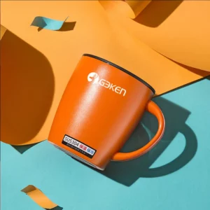 380ml Thermos Coffee Mug With Handle And Lid 304 Stainless Steel Vaccum Thermal Cup Insulated Drinkware Keep Hot For Office Home - Image 4