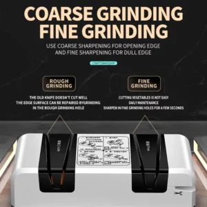 Electric Knife Sharpener Multi-function Automatic Cut Sharpener For Slotted screwdrivers Scissors Knives Electric Fast Sharpener - Image 3