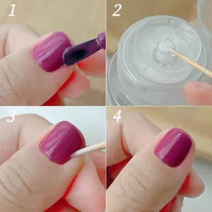 100Pcs Nails Wood Swab Clean Sticks Bud Tip Wooden Cotton Head Manicure Detail Corrector Nail Polish Remover Art Tool - Image 4