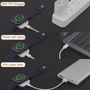 Magnetic Wireless Fast Charger for Apple Watch series 9 8 7 6 5 SE Type C L Cable convert Charger for iWatch Series 6 5 3 2 1 - Image 6