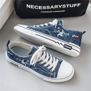 CYYTL Canvas Shoes Casual Men Sneakers Breathable Summer Outdoor Walking Hiking Luxury Designer Platform Skateboard Flat Loafers - Image 3