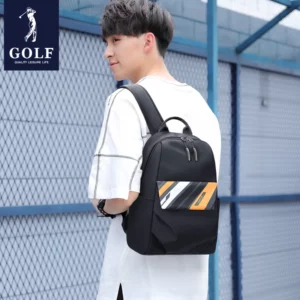 GOLF2023 New Trendy Camo Backpack for Men's Computer Backpack Fashion Trend Junior, High School, and College Students backpack - Image 6