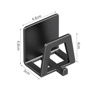 4/1pcs Stainless Steel Sponge Holder Self Adhesive Sink Drain Drying Sponges Racks Shelf Kitchen Storage Wall Holders Organizer - Image 4