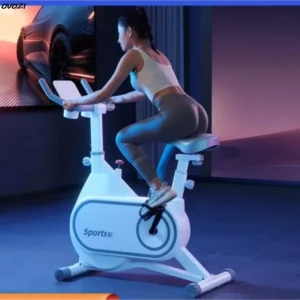 OVOZI Smart Magneto-controlled Spinning Bike Home Weight Loss Exercise Equipment Silent Mini Indoor Bike Exercise Bike - Image 2