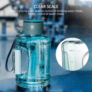 1.5L Hydrogen Water Bottle Hydrogen Rich Molecular Hydrogen Water Generator Portable Sports Water Bottle Replenish water - Image 5