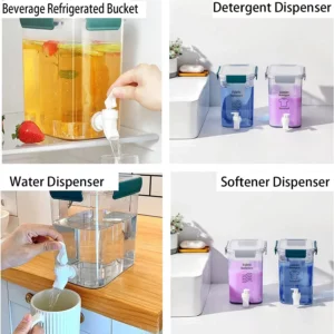 Agen With Refrigerated Container Dispenser Bucket For Faucet Laundry Bleaching Fabric Softener Detergent - Image 4