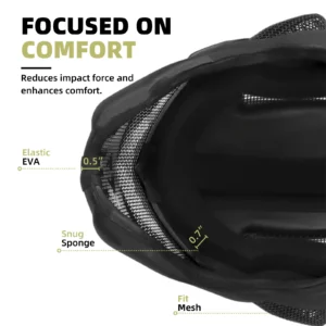 HitSafer EVA Ultra-Light Full Face Helmet, Breathable steel mesh Large Area Ventilation Adjustable Buckle Skull Mask for Airsoft - Image 3