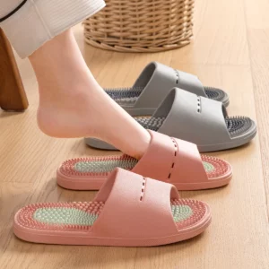 Home Slippers Men Women Massage Slides Summer Beach Sandals Casual Flip Flops Indoor Outdoor Shoes Bedroom Bathroom Flats - Image 5