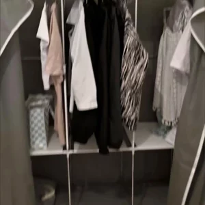 Simple Cloth Wardrobe, Steel Tube Assembly Closet, Bedroom Single Folding Storage, Dormitory Hanging Cabinet, Large Capacity - Image 5