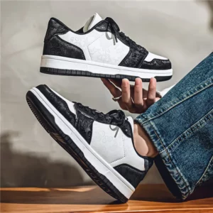 CYYTL Mens Shoes Leather Sneakers Casual Summer Sports Skateboard Outdoor Tennis Hiking Running Luxury Designer Platform Loafers - Image 5