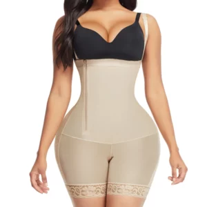 Fajas Colombianas Side Zipper Compression Underwear Waist Trainer Butt-lifting Body Shaper Slimming Tummy Control Shapewear - Image 3