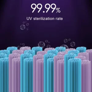 Xiaomi Mijia Portable Mini Toothbrush Sterilizer Home Travel Toothbrush UV Sterilization Toothbrush Box Holder USB Rechargeable - Image 3