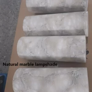 Modern Luxury Natural Marble Wall Lamp Living Room Bedside Bedroom Decoration LED Light Fixtures Vintage Sconce Home-appliance - Image 5