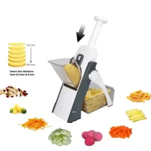1pc Manual Slicer Multifunction Adjustable Vegetable Food Household Chopper and Potato Grinder Veggie Chopper Kitchen Tools - Image 4