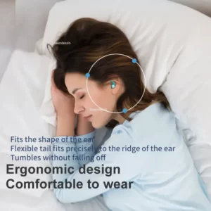 Sleep Noise Reduction Earplug Ear Protection Earplugs Anti-Noise Waterproof Plug For Travel Work Tapones Para Dormir Earplugs - Image 3