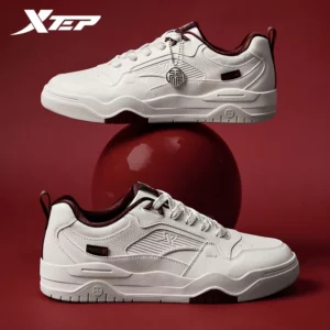 Xtep Skateboarding Shoes For Women 2025 Spring High Street Retro Sports Shoes Casual Durability Daily Sneakers 875118310007 - Image 1