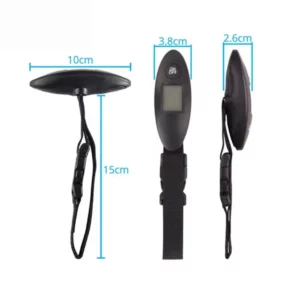 Mini LCD 40kg/100g Digital Electronic Luggage Scale Portable Suitcase Scale Handled Travel Bag Weighting Fish Hook Hanging Scale - Image 5