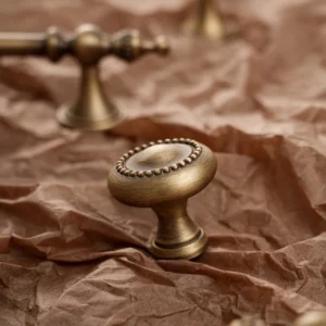 SANTAYA Bronze Solid Antique Brass Cabinet Handles Wardrobe Pull Cupboard Door Knob Kitchen Accessories Retro Furniture Hardware - Image 4