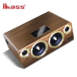 Ibass 90W High quality Bluetooth Speaker Wooden Desktop K-song Audio Mobile Phone Computer Car TV Home Multifunctional Subwoofer - Image 2