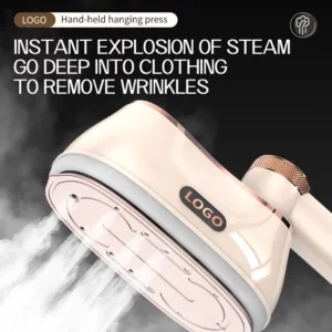 2025 New Ai Smart LED Digital Display Handheld Steam Iron Home Travel Portable Steam Iron 1200W High Power Handheld Hanging Iron - Image 3
