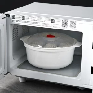 Microwave Oven Special Box Household Plastic Heating Fresh Keepeing Box with Lid Steamed Bun Instant Noodles Kitchen Bowl - Image 3