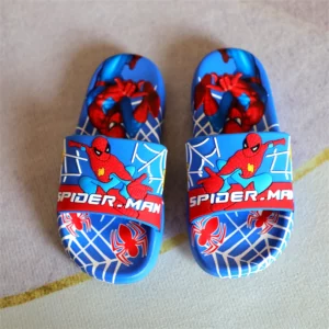 Children‘s Boys Girls Slippers Cars Cartoon Animals Prints Shoes Fashion Cute Shoes Bathroom Kids Toddler Slippers Flat Heels - Image 5