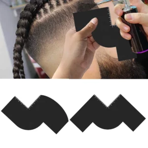 Hairline Enhancement Barber Accessories Beard Shaping Line up Card Lineup Guide Styling Edging Shape Up Tool Barber Multi-Use - Image 4