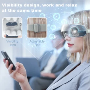 Visual Eye Protector With EMS Hot Compress New Eye Massage Instrument Constant Temperature Eye Care instrument Massage Eye Mask - Image 2
