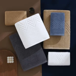 650 Grams Of Egyptian Cotton Bath Towels Household Hotel Combed Cotton Bath Towels Luxury Household Men's And Women's Bath Towel - Image 5