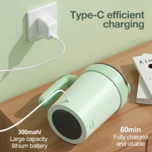 Automatic Stirring Cup Rechargeable Magnetic Mixer Electric Stirring Mugs Stainless Steel Coffee Mug Rotating Magnetic Tumbler - Image 4
