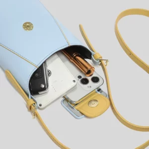 Fashion Small Crossbody Bags Women Small PU Leather Shoulder Messenger Bag For Girls Pink Bolsas Ladies Phone Purse Bucket Bag - Image 2