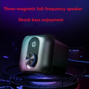 HP 2111S Multimedia Computer Game Speakers Stereo Subwoofer Desktop Computer Audio 2.1 Wired Multifunctional PC notebook Speaker - Image 2