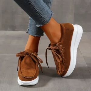 New Women Casual Shoes Height Increasing Wedge Sneakers Woman Vulcanize Canvas Shoes Solid Color Plus Size Chunky Platform Shoes - Image 3