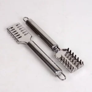 Fish Skin Brush Scraping Fishing Scale Brush Graters Kitchen Tools Fast Remove Fish Knife Cleaning Peeler Silver Seafood Tools - Image 5