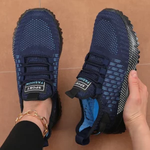 High Quality Men's Sports Shoes Anti Slip Women's Casual Shoes Fashionable Outdoor Walking Shoes Designer Thick Soled Platform - Image 4