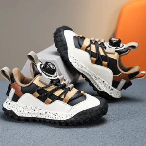Children Basketaball Shoes Field Training Non-slip Comfortable Running Shoes Lightweight Outdoor Sports Shoes for Kids Sneakers - Image 3