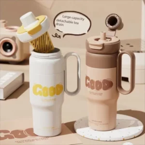 600ml Stainless Steel Water Bottle Portable Kettle Car Cup Outdoor Coffee Mug Thermal kettle - Image 5
