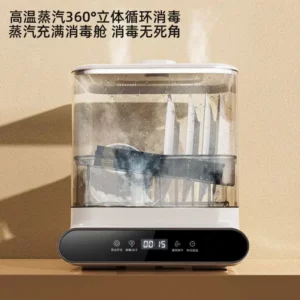 Mini Desktop Dishwasher. Cleans & sterilizes. For home kitchen. Ideal for small spaces. Steam dries cutlery & dishes. - Image 3