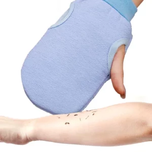 1PC Scrub Exfoliating Gloves For Shower Cleaning Scrub Mitt Rub Dead Skin Body Brush Towel SPA Foam Body Massage - Image 5