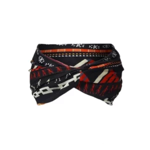 Widening High Strength Bohemian Yoga Sports Headband African Style Headband - Image 3