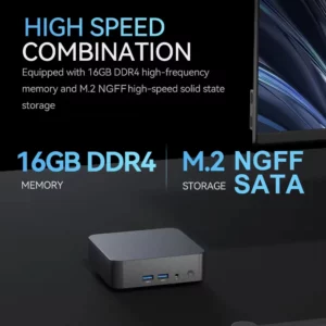 Mini PC Computer Windows 11 Intel Core i9 8950HK DDR4 16GB 512GB 1TB SSD Gaming Computer Type-C 4K 60Hz Mini Desktop PC Portable - Image 3