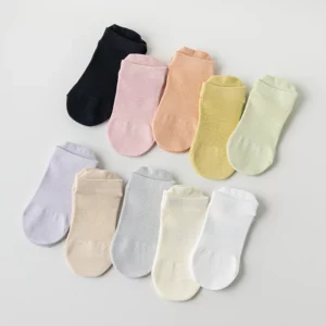 Mesh Breathable Yoga Socks Women Cotton Low Cut Short Gym Fitness Dance Sports Socks Professional Non-slip Floor Pilates Socks - Image 6