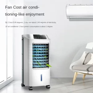 Haier Air Conditioner Fan Cooling Fan Humidification Refrigeration Bladeless Fan Household Air Conditioner Small Air Conditioner - Image 3