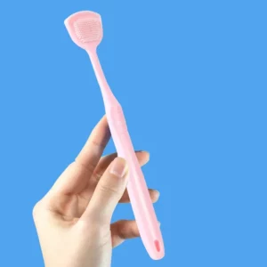 Silicone Tongue Scraper Professional Tongue Cleaner For Men Reusable Double Side Tongue Cleaning Brush Oral Hygiene Supplies - Image 4