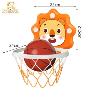 Mini Basketball Hoop Toy with Ball Pump Outdoor Indoor Sports Goal Play Game Suction Cup Adhesive Wall Stand Children Boys Gifts - Image 6