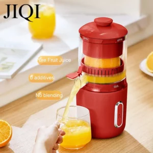 Large Caliber Portable Juicer Orange Lemon Extractor Slag Juice Separation Automatic Spiral kneading Slow Expeller Rechargeable - Image 4