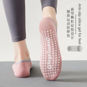 Women Yoga Socks Anti Slip Bandage Sports Ladies Girls Ballet Socks Dance Sock Slippers Yoga Socks Non Slip Acupressure Mat - Image 2