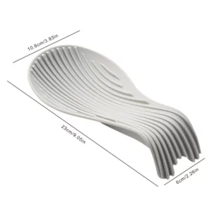 1/4Pcs Silicone Insulated Spoon Holder Heat Resistant Placemat Spoon Holder Cutlery Shelving Kitchen Tools Placemat - Image 3