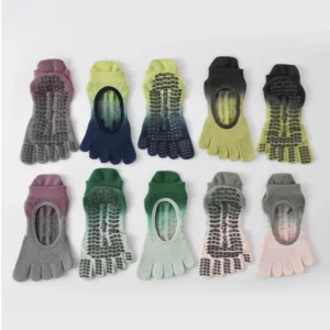 Pilates Five Toe Socks Women Yoga Non-slip Silicones Low-Ankle Socks - Image 3